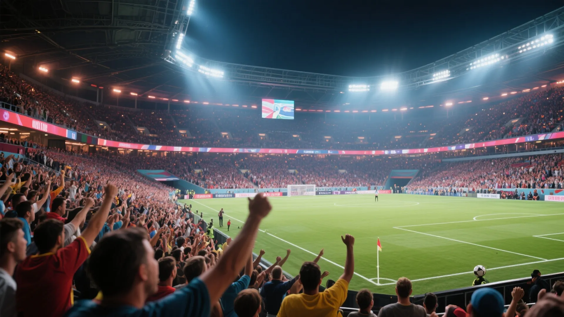 顶级体育赛事直播现场